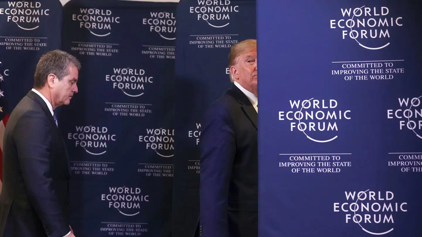 Præsident Donald Trump havde WTOs chef, Roberto Azevedo, med til pressemøde i Davos. Nu skal der sættes fart på reformerne af verdenshandelsorganisationen. Her er EU og USA helt enige om kravene.