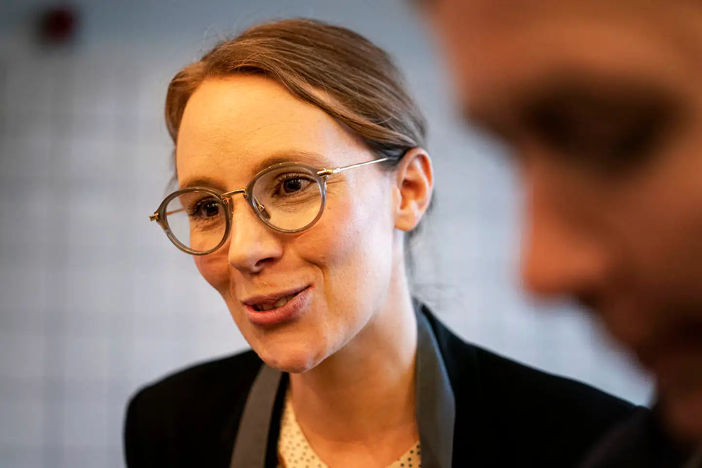 Miljøstyrelsen og Forbrugerrådet Tænk står sammen med myndighederne i 12 andre lande i Europa bag appen »Tjek Kemien«, der præsenteres torsdag. På fotoet Miljøminister Lea Wermelin.