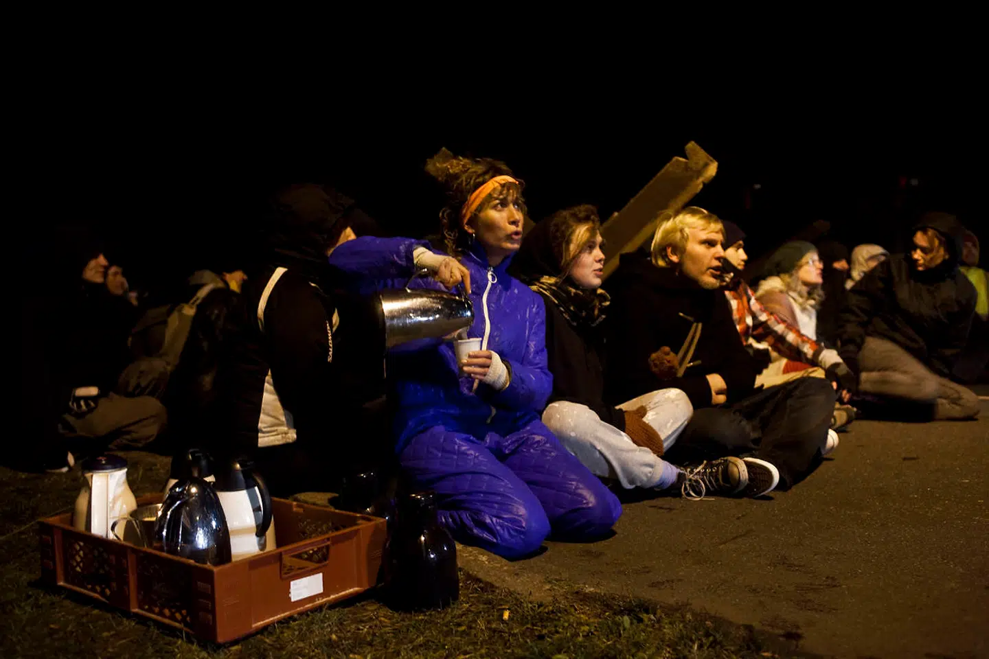 Aktivister fra blandt andet Kirkeasyl lavede i 2009 blokade ved Ellebækfængslet, efter forlydender om at nogle af de irakiske asylansøgere, skulle sendes tilbage til Irak. Onsdag er der varslet demonstrationer mod Udlændingecenter Ellebæk.