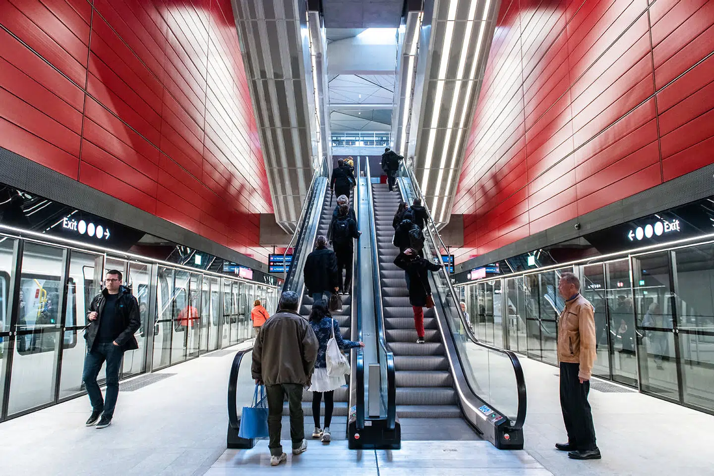 ARKIVFOTO: Cityringen har nu kørt i rotation i Københavns undergrund i lidt over tre måneder, og langt det meste af perioden er den afgået til tiden, viser ny opgørelse fra Metroselskabet.