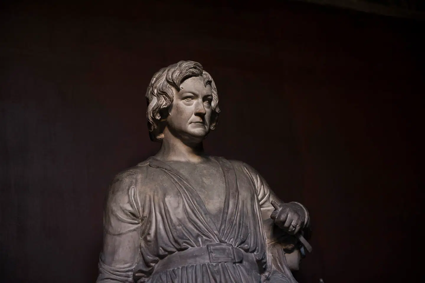 Bertel Thorvaldsen, selvportræt.