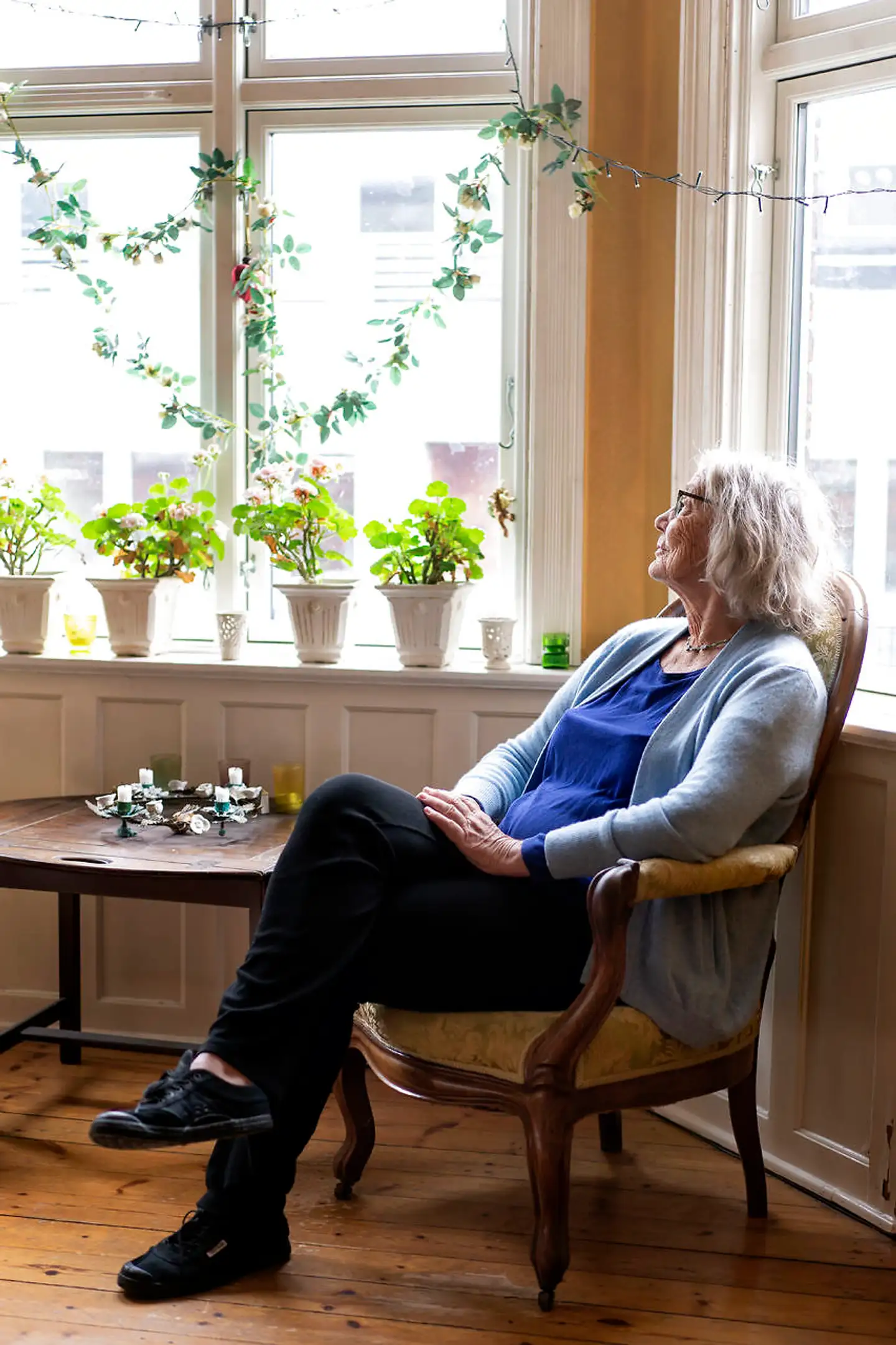 Når man kommer op i den tredje alder, kan der - trods alle mulige gebrækkeligheder rent fysisk - være visse fordele. Foreksempel når man i en alde af 77 år lærer at holde en tale.