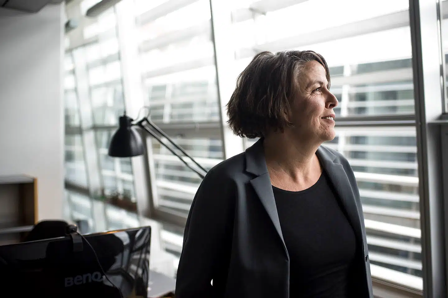 Portræt af Henriette Laursen, direktør i Kvinfo.