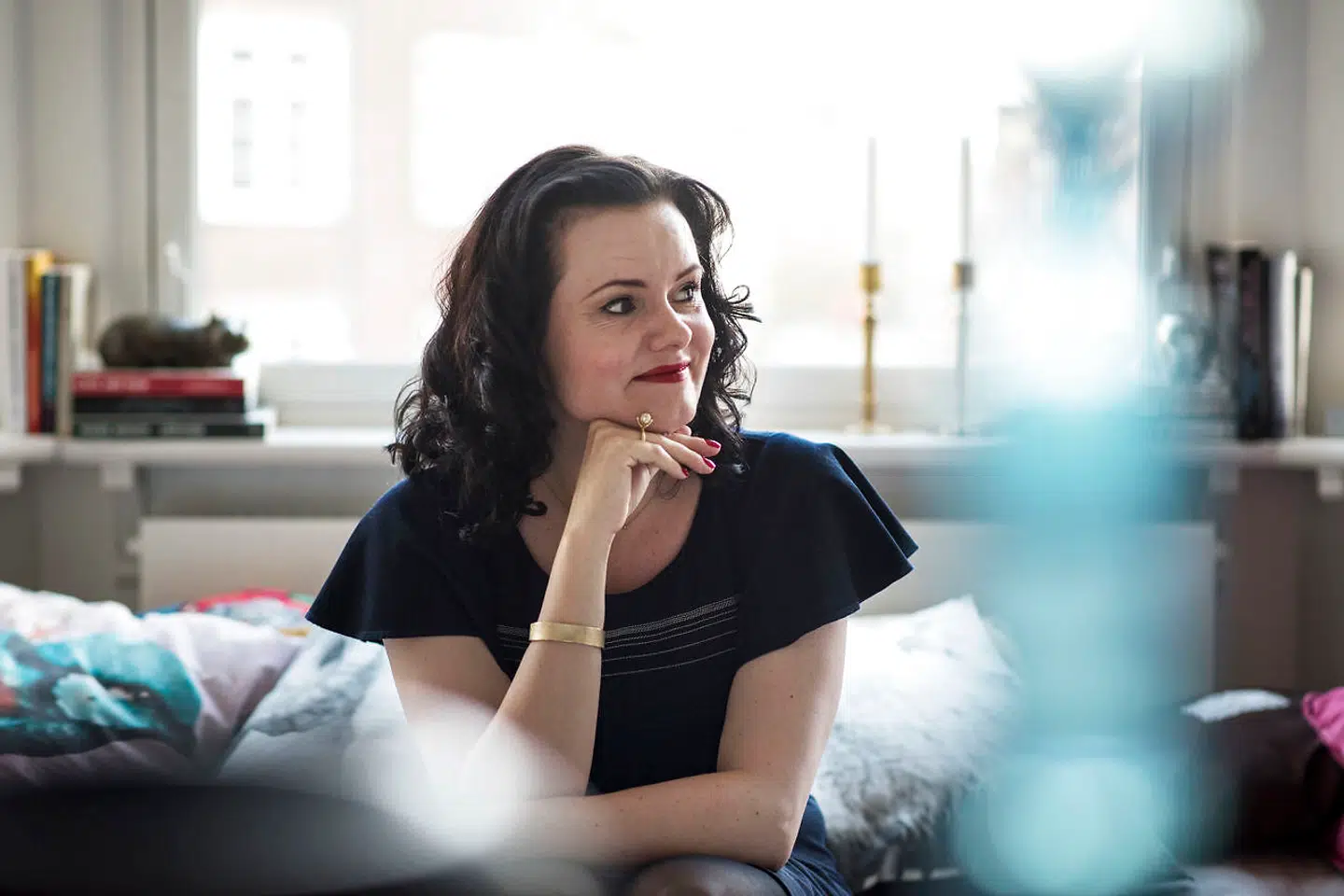 »Når Annette og jeg har gået og talt om, hvor vi kunne finde på at flytte hen, så er Frederiksberg Allé det eneste sted, vi er kommet på.«