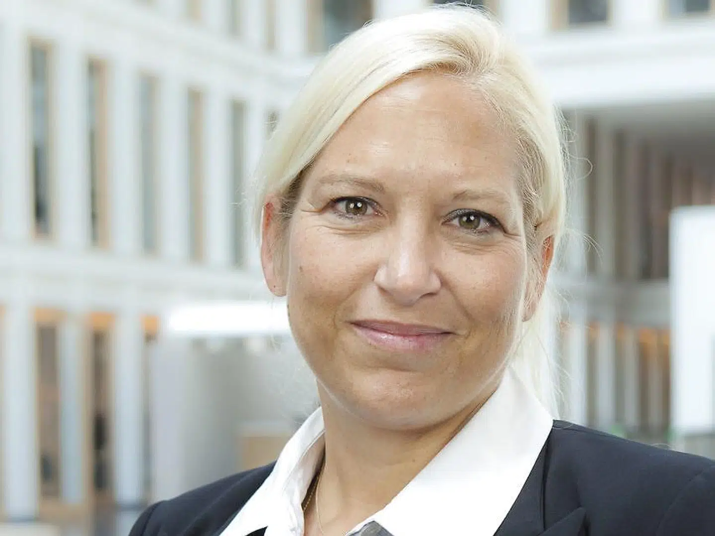 Henriette H. Thygesen har brudt glasloftet på Esplanaden og indtaget en plads i A. P. Møller - Mærsks øverste ledelse. PR-foto