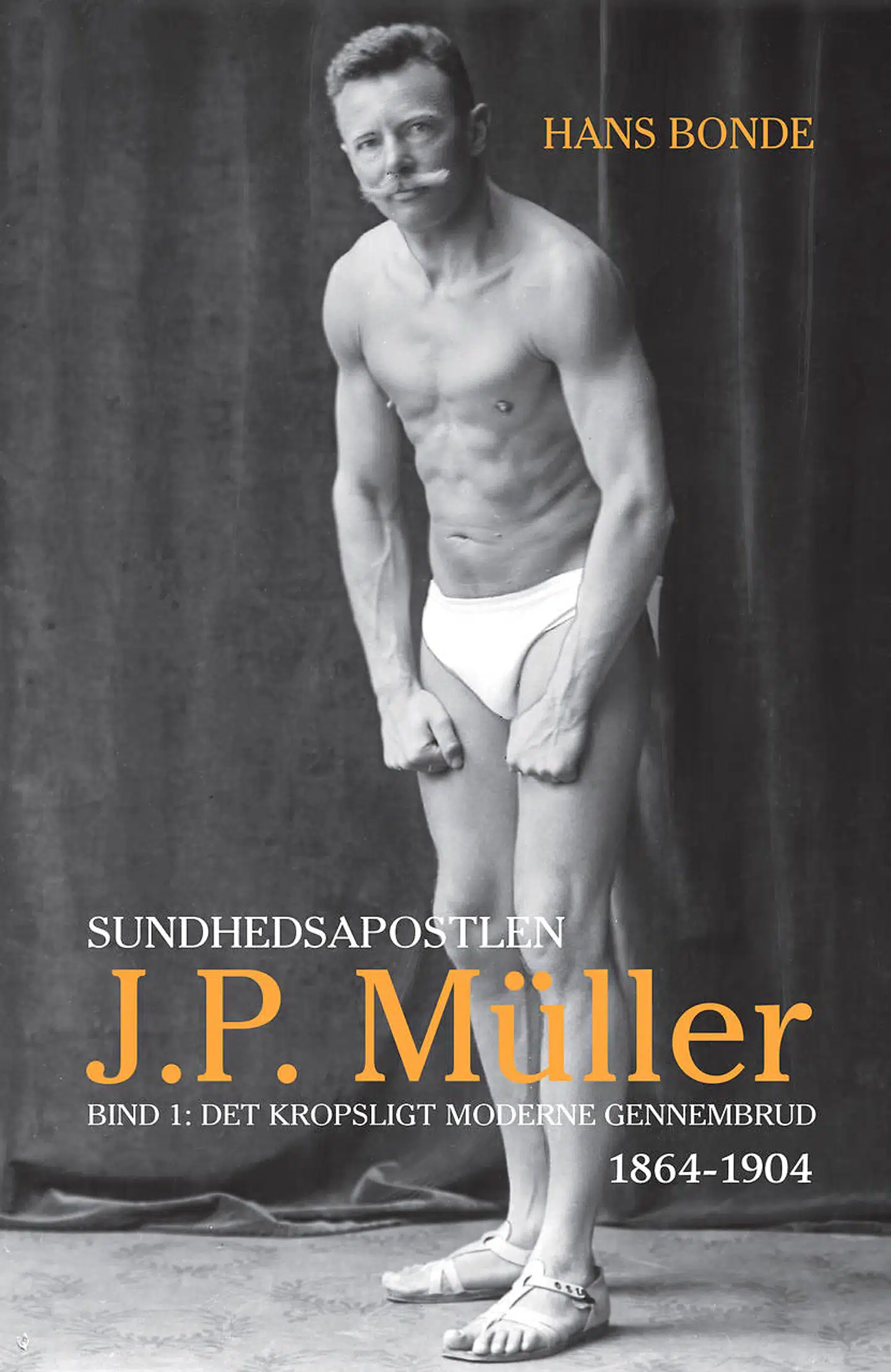 Forsiden af Hans Bondes bog om J.P. Müller.
