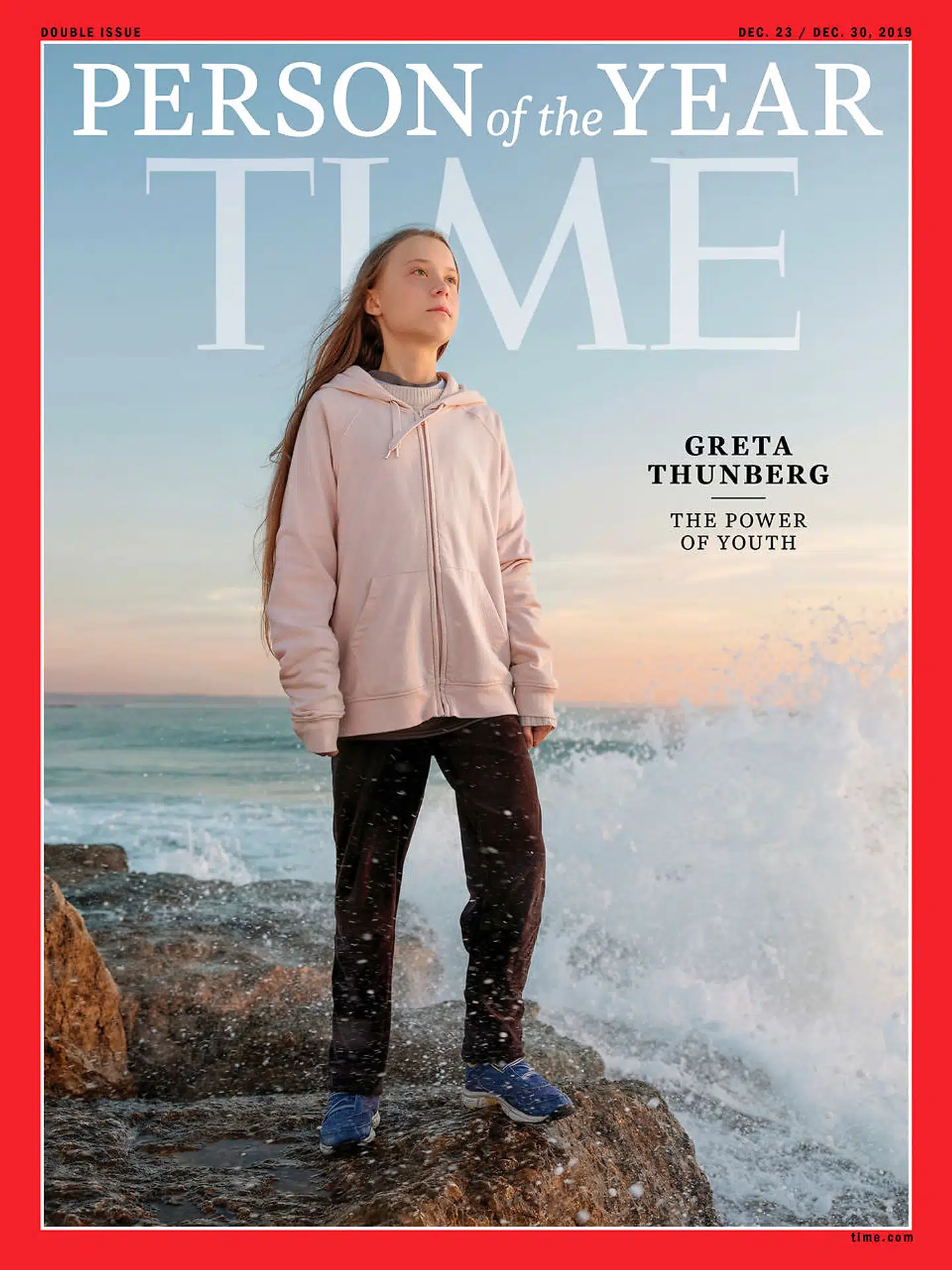 Time cover features Swedish teen climate activist Greta Thunberg named the magazine's Person of the Year for 2019 in this undated handout. TIME via REUTERS THIS IMAGE HAS BEEN SUPPLIED BY A THIRD PARTY. MANDATORY CREDIT.NO RESALES.NO ARCHIVES