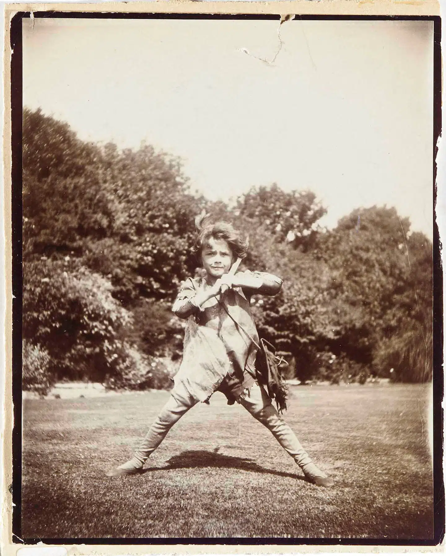 Michael Llewelyn Davies, en af de fire brødre, der inspirerede J.M. Barrie til figuren Peter Pan.