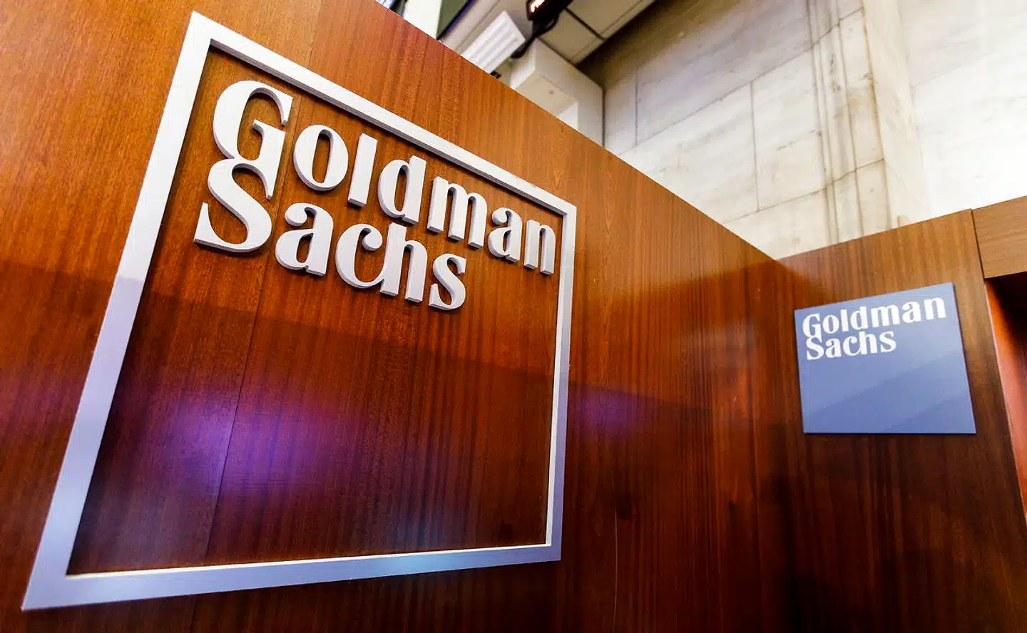 Den amerikanske investeringsbank Goldman Sachs har i et samarbejde med Gefion Group påbegyndt et boligbyggeri tæt ved Rødovre Station. Det nye boligbyggeri, der forventes at stå klar i 2023, kommer til at hedde »Rødovre Port«. Arkivfoto: EPA/JUSTIN LANE