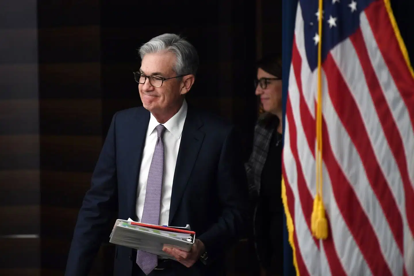 Formanden for Federal Reserve, Jerome Powell, valgte ved onsdagens rentemøde at fastholde renten på 1,5-1,75 pct. efter at have sat den ned på de seneste tre møder.