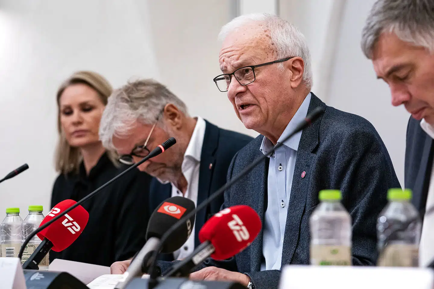 Statsrevisoreren Henrik Thorup (DF) taler til pressemødet i Provianthuset i København, fredag den 6. december 2019. Pressemødet omhandler Rigsrevisionens rapport »Indkøb hos Forsvarsministeriets Ejendomsstyrelse«. (Foto: Niels Christian Vilmann/Ritzau Scanpix)