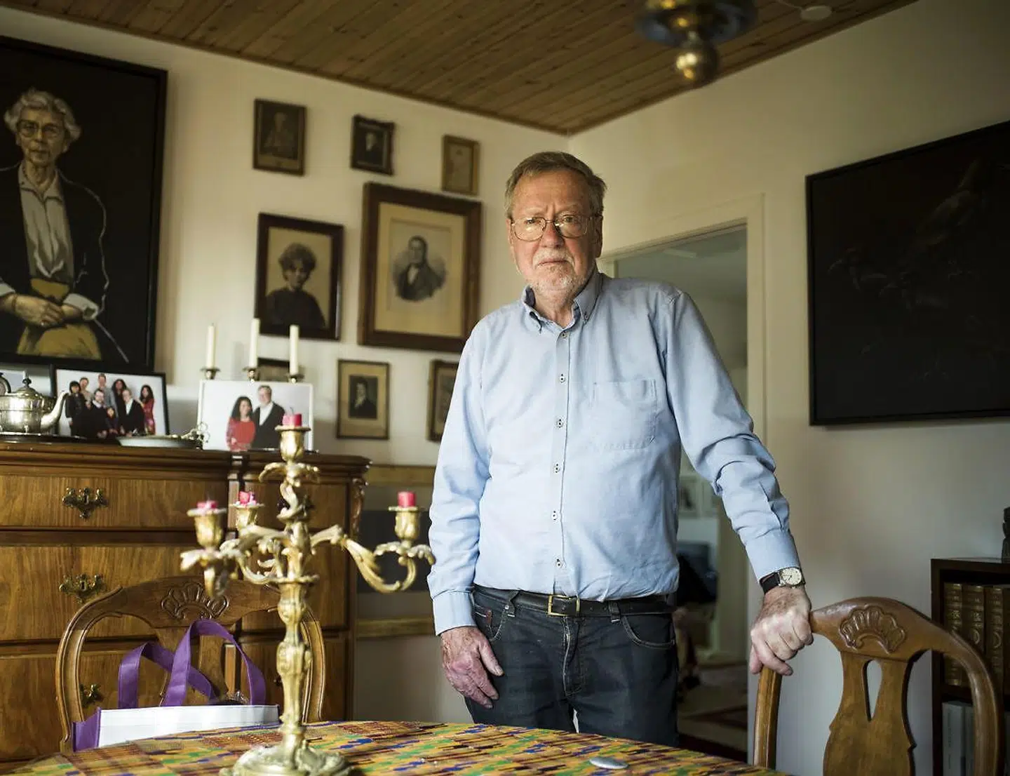 Portræt af den tidligere udenrigsminister Per Stig Møller.