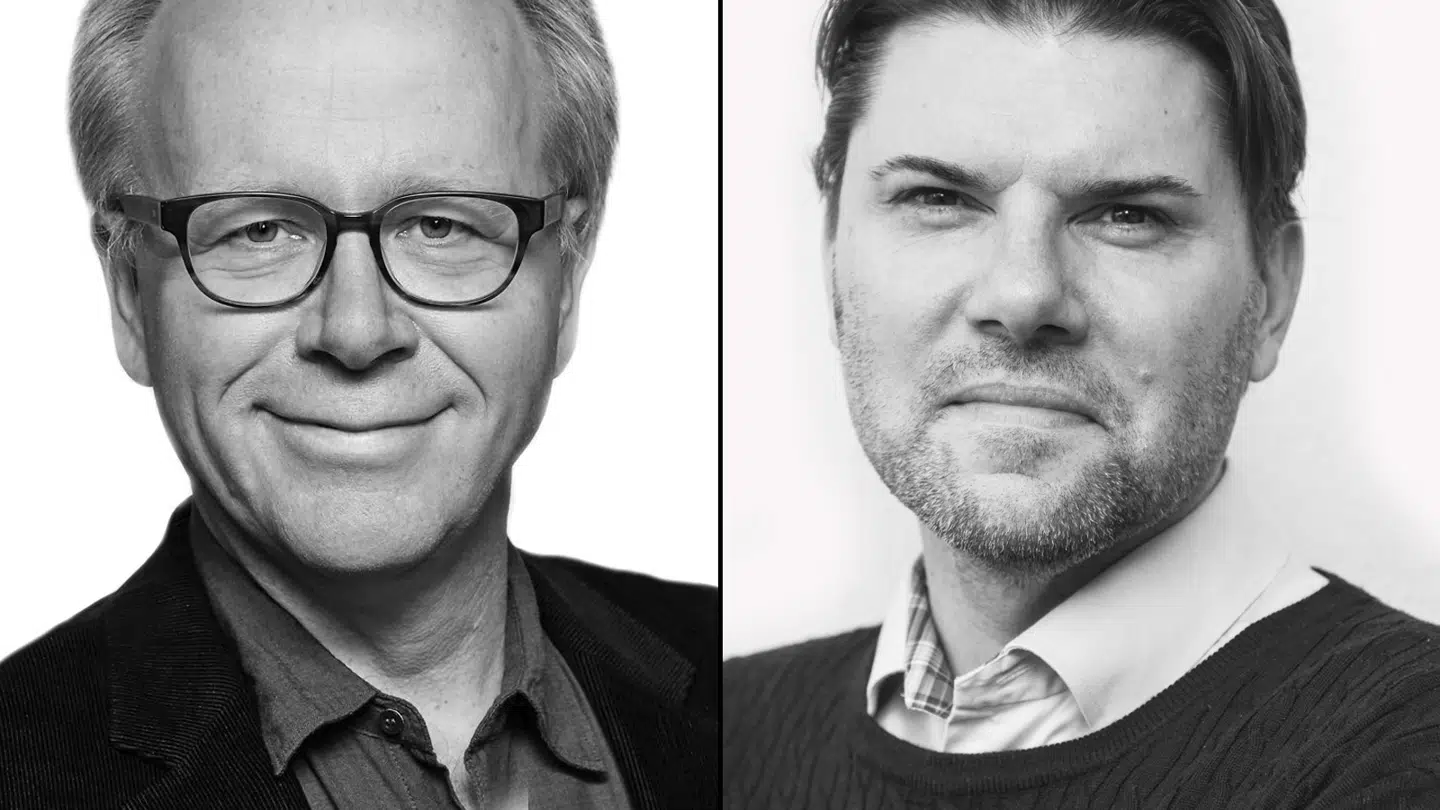 David Trads og Mads Fuglede er værter på »Kampagnesporet« – Berlingskes podcast om amerikansk politik.