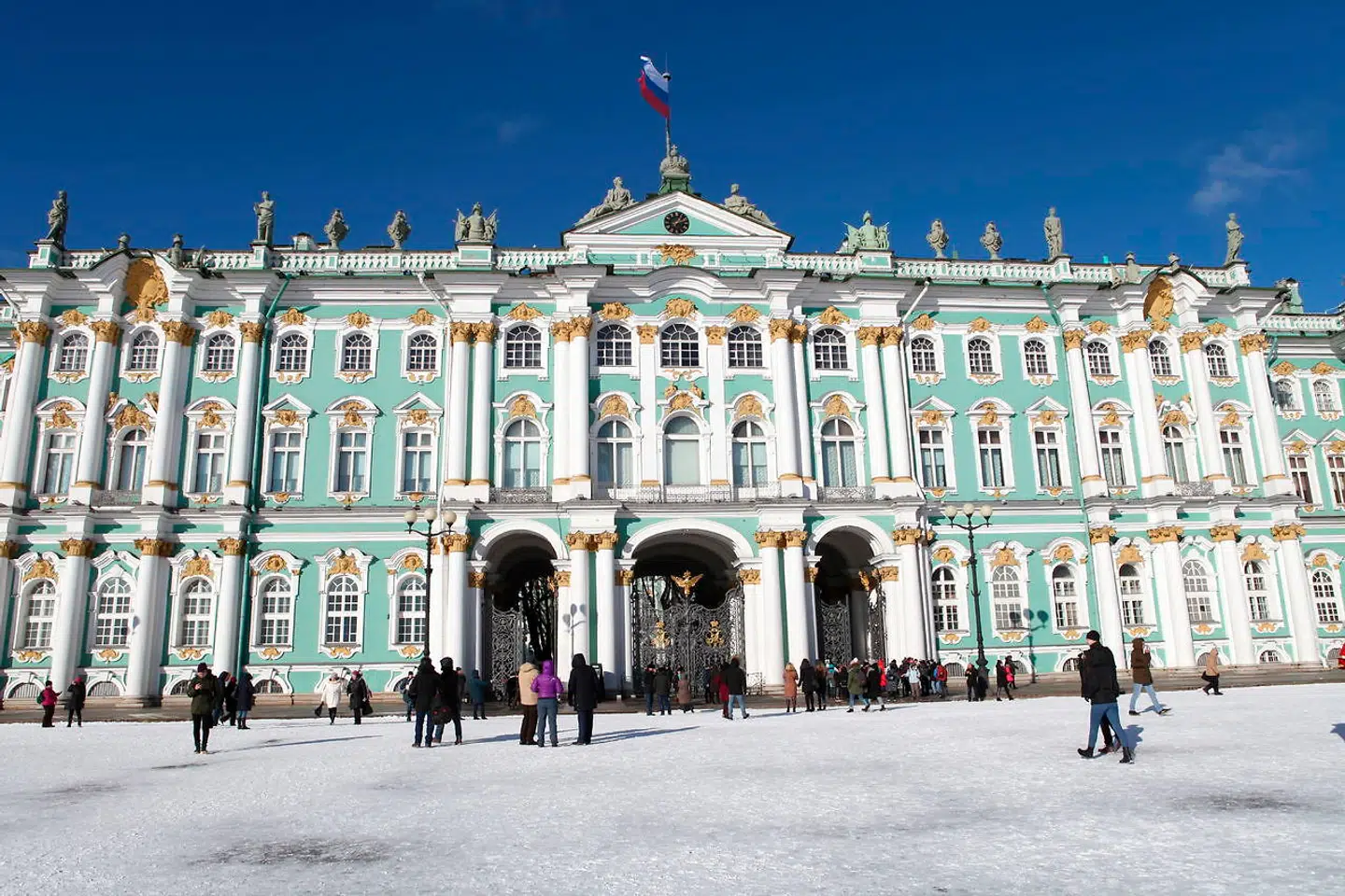 Eremitage-museet, som befinder sig i Vinterpaladset, er en af klodens mest spetakulære.