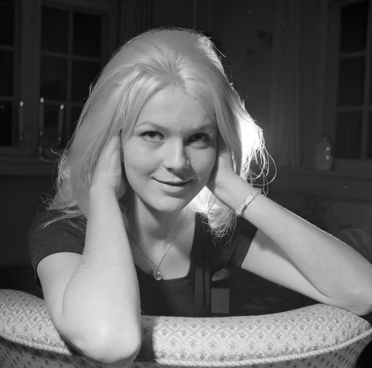 Allerede som 16-årig var Lotte Tarp fotomodel.