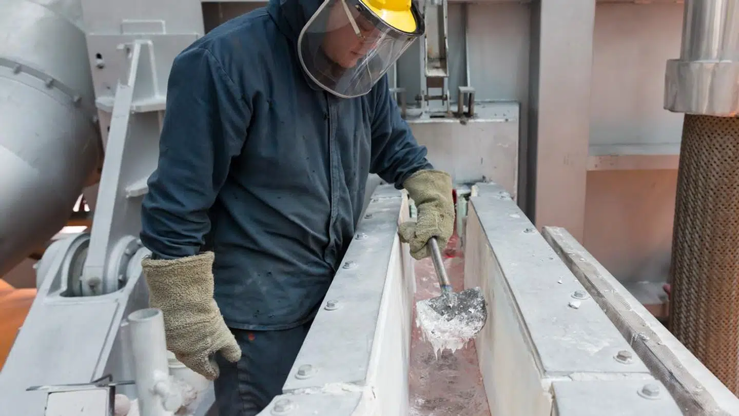 Den nye måde at producere aluminium på frigiver ilt i stedet for det skadelige kuldioxid. Foto: Apple