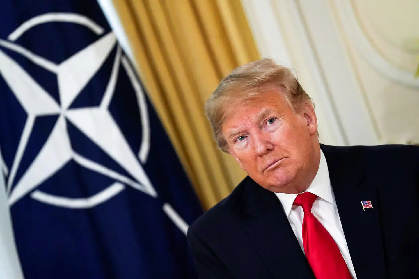 Arkivfoto: Frankrigs præsident har omtalt Nato som »hjernedød«, og det vil Donald Trump ikke lade gå ubemærket hen.