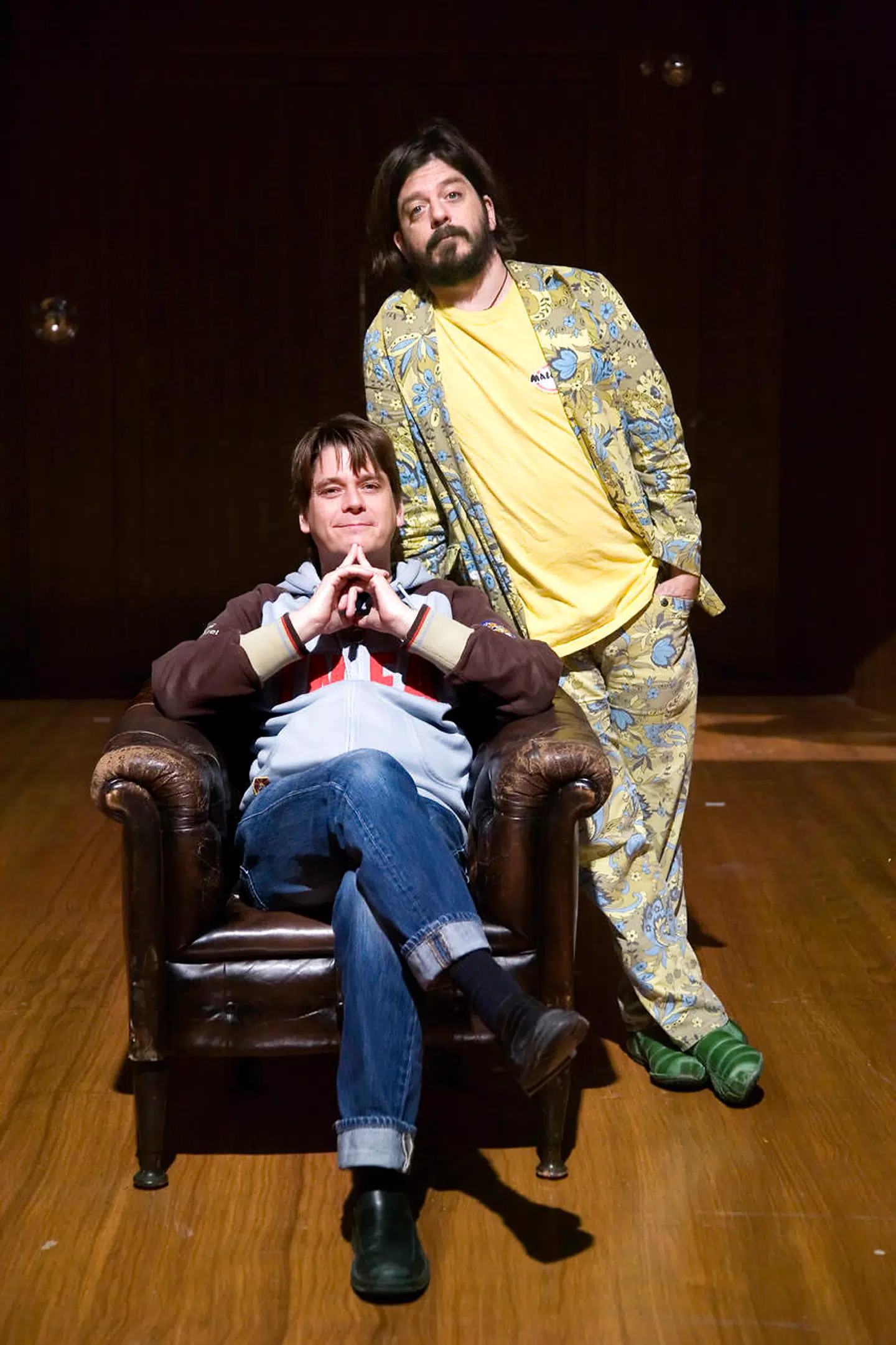 Peter Lund Madsen har flere gange optrådt sammen med sin bror, journalisten Anders Lund Madsen