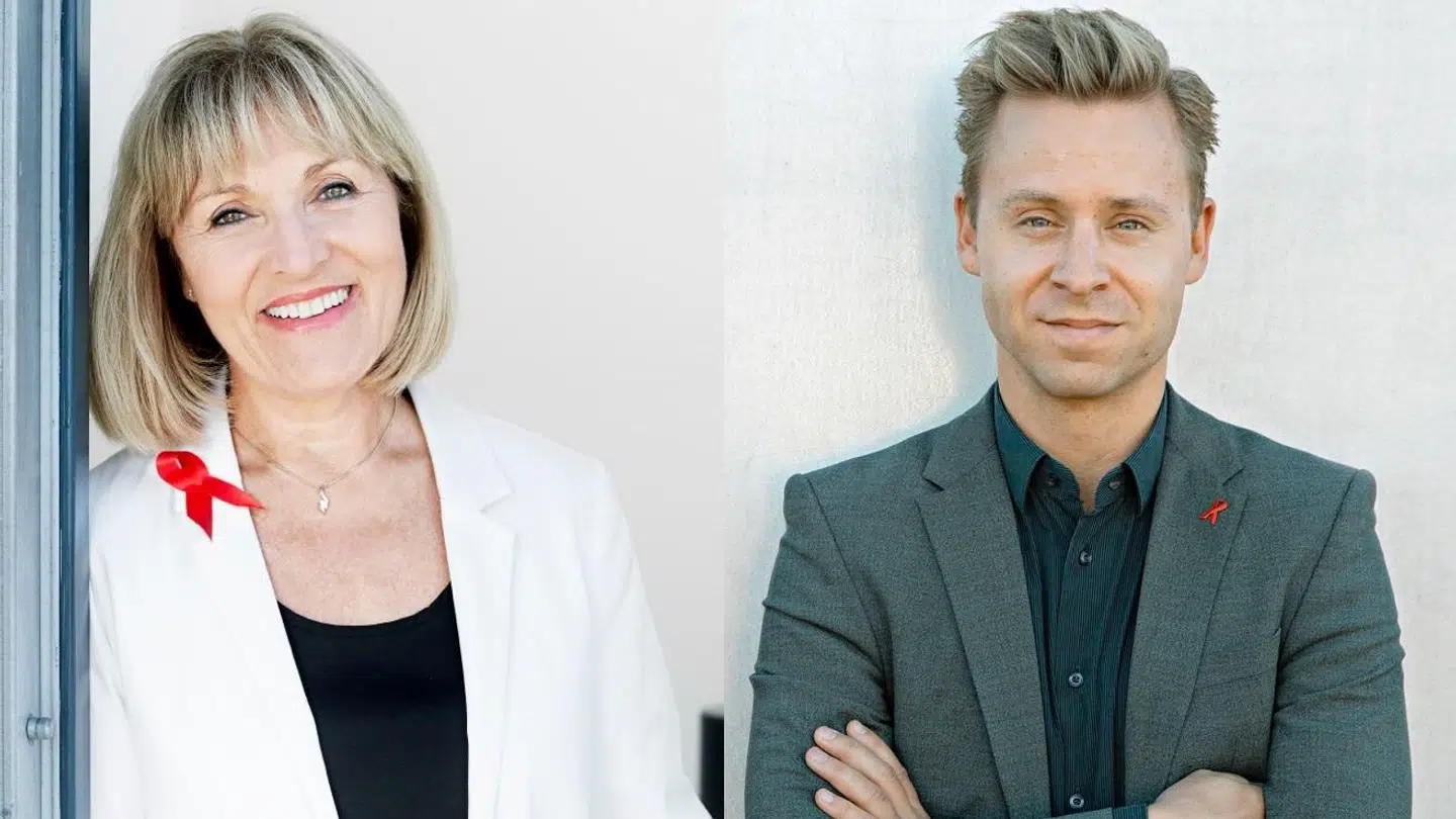 »Historien om hiv er ikke blot historien om en virus, der har frarøvet os millioner af liv, før de næsten var kommet i gang. Det er historien om, at seksuelle minoriteter og andre udsatte befolkningsgrupper er i højere risiko for at dø tidligere end gennemsnitsbefolkningen,« skriver Susse Wold og Andreas Gylling Æbelø, hhv. præsident og direktør i AIDS-Fondet, i forbindelse med World AIDS Day 1. december. Foto: Neel Munthe-Brun og Tom Ingvardsen