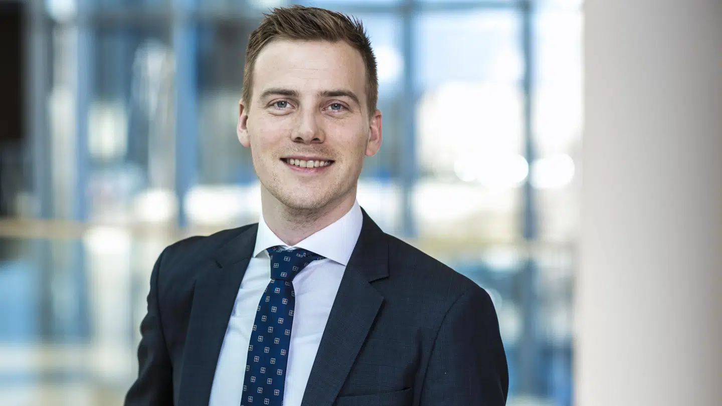 Rasmus Brøndum Kristensen arbejder med finansiering og uddannelse i Novo Nordisk. PR-foto