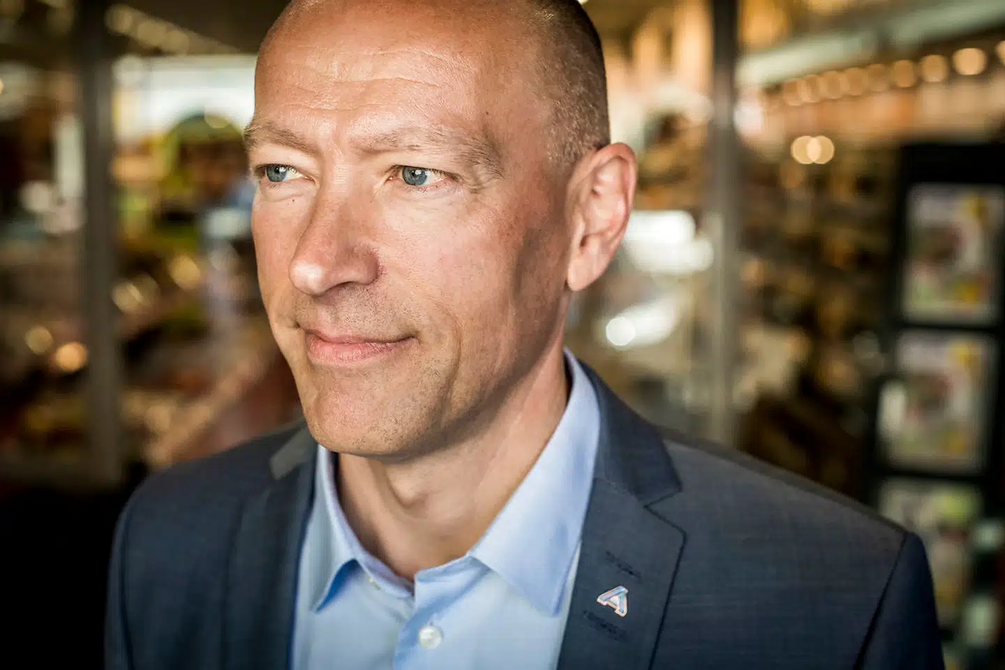 Portræt af Aldis direktør, Finn Tang.