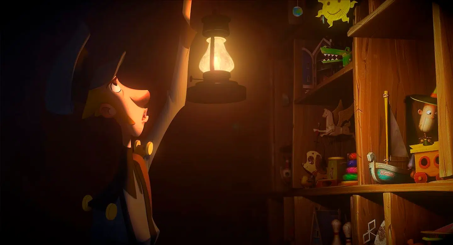 Jesper er en uduelig og doven ung mand, der sendes nord på for at lære om værdien af hårdt arbejde. Undervejs opdager han så også den gamle legetøjsbygger Klaus, der får en stor betydning for alle fremtidens børn. På dansk har Jonatan Spang lagt stemme til Jesper.