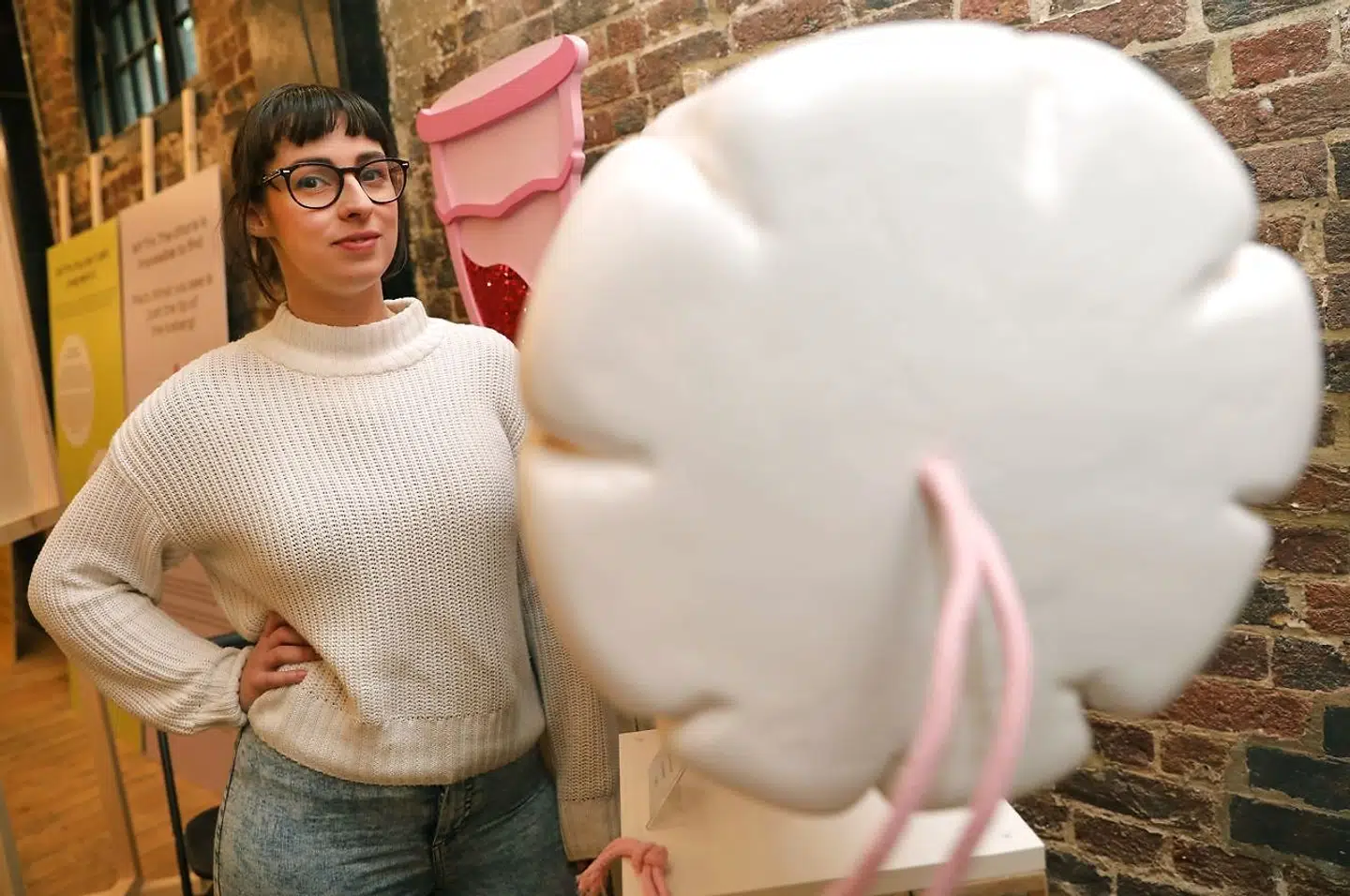 Florence Schechter er idékvinden bag det nye museum. Hun er med egne ord vild med vaginaer.