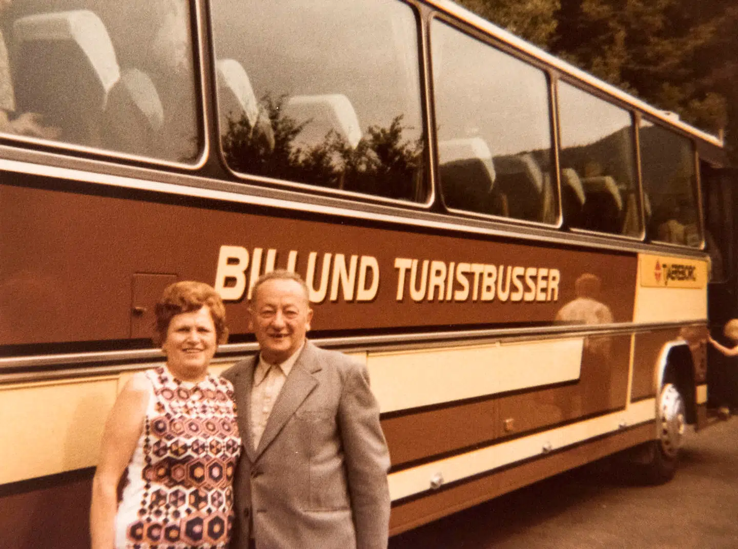 PRIVATFOTOS. Nathalie Ostrynskis farmor Rywa og farfar Jankiel fotograferet få år efter deres ankomst til Danmark.