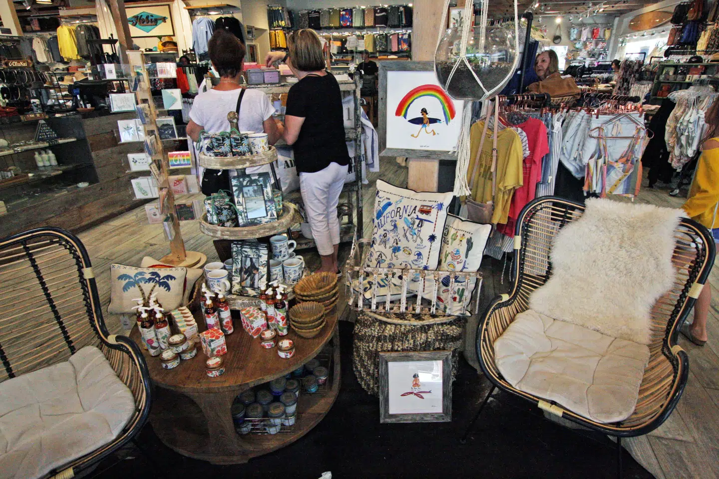 Hobie Surf Shop ved Laguna beach.