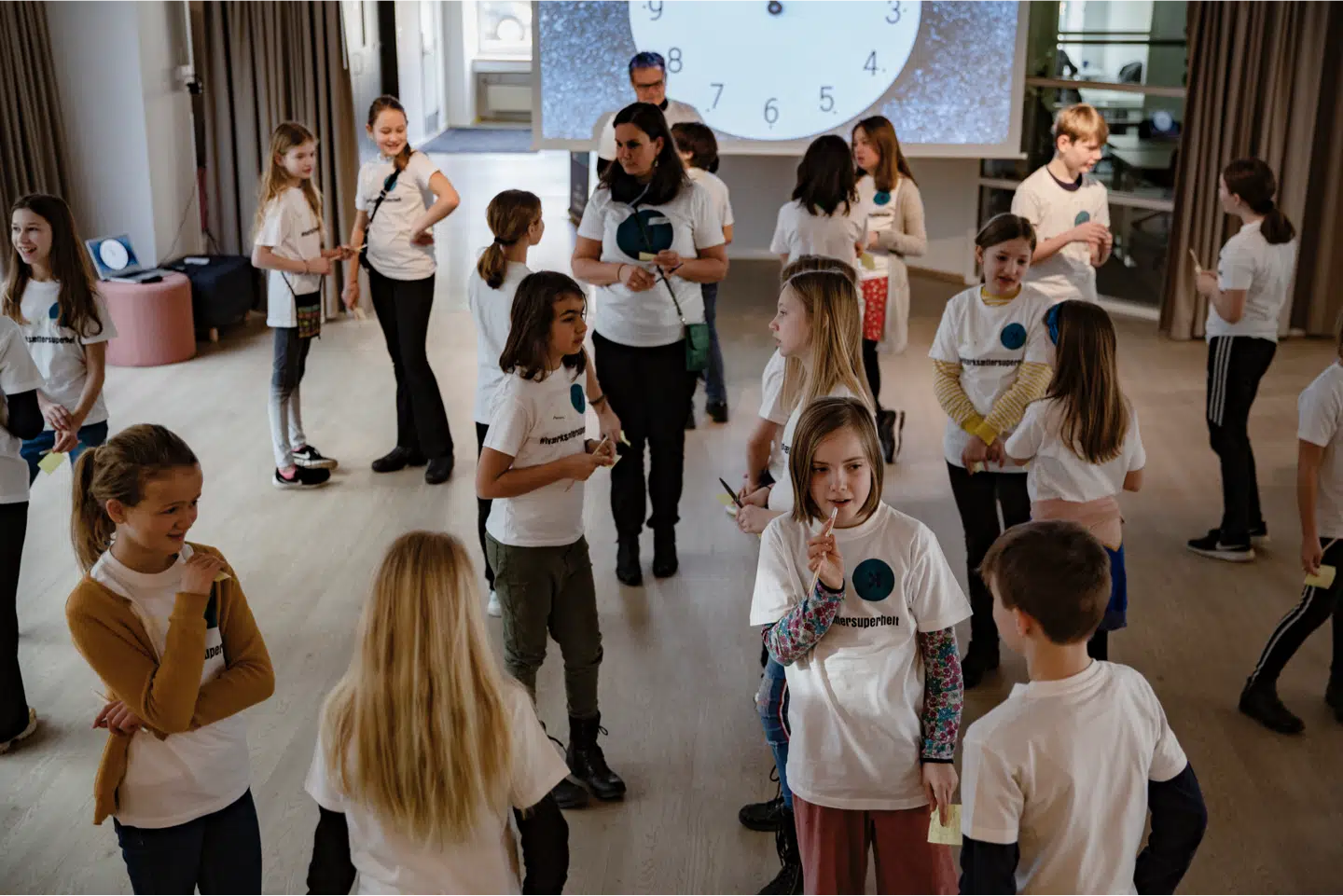 10-13-årige mødes en gang om ugen i Lyngby for at lære om iværksætteri.