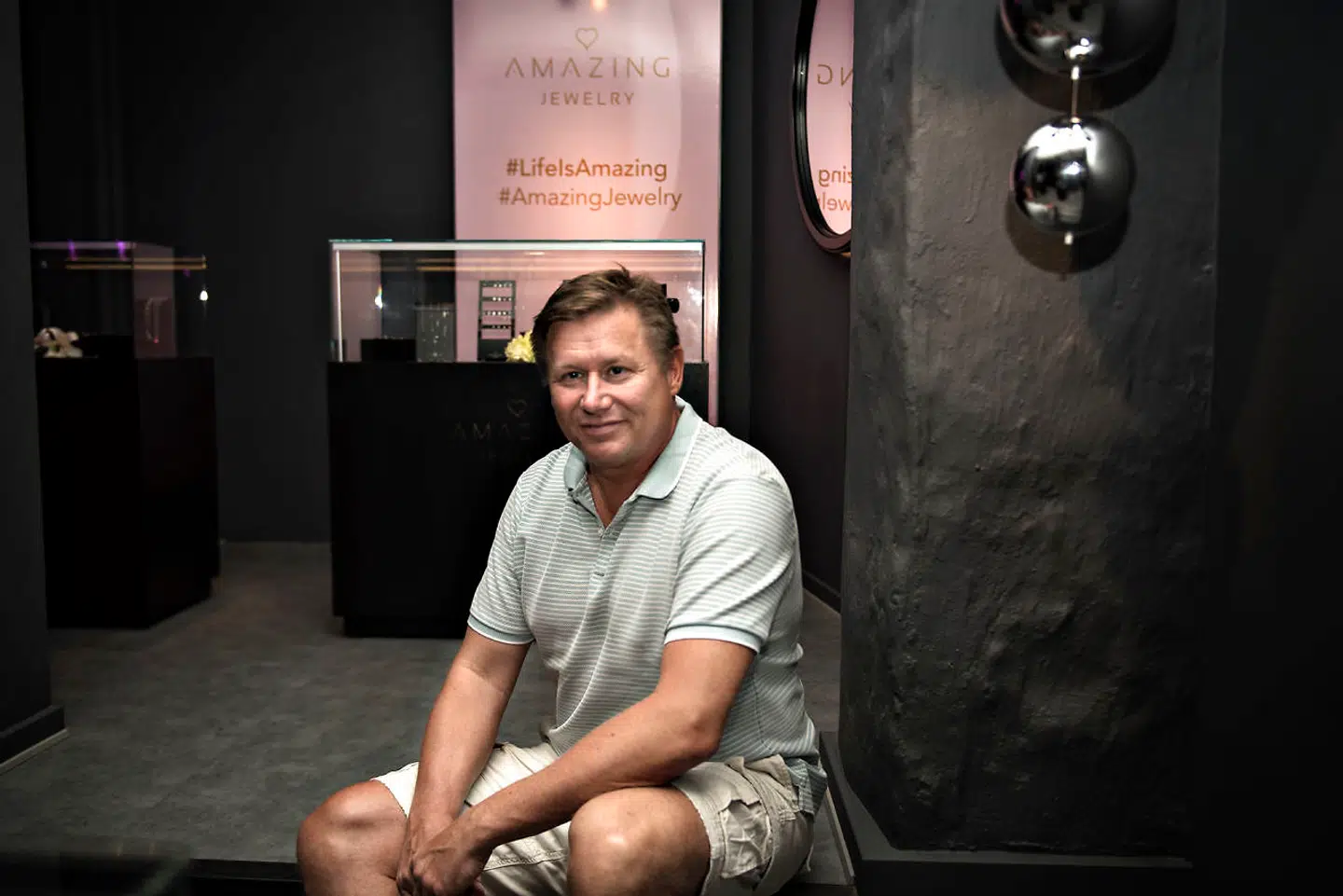 Jesper Kasi Nielsen startede smykkekæden Amazing Jewelry, som han satsede på, ville blive smykkeverdenens svar på tøjkæder som Zara og H&M. Arkivfoto: Ida Guldbæk Arentsen/Ritzau Scanpix