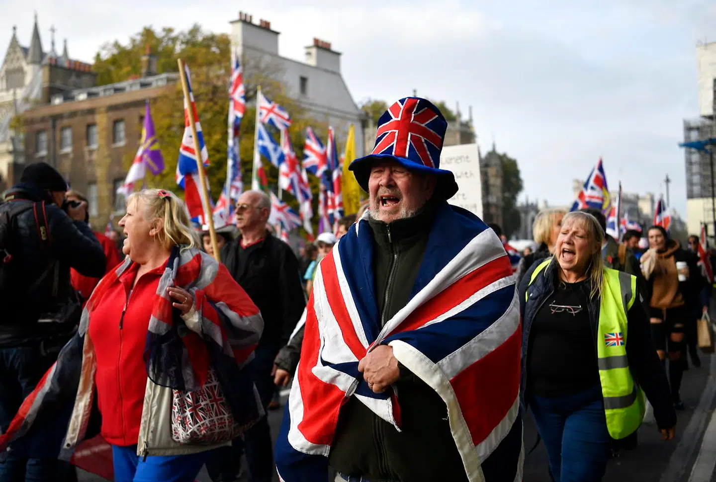 Brexit giver blandt meget andet anledning til bekymring for briter, der bor i andre EU-lande, herunder Danmark. Det er sandsynligvis det, der er årsagen til, at langt flere briter har søgt om dansk statsborgerskab. Arkivfoto: Neil Hall/EPA/Ritzau Scanpix