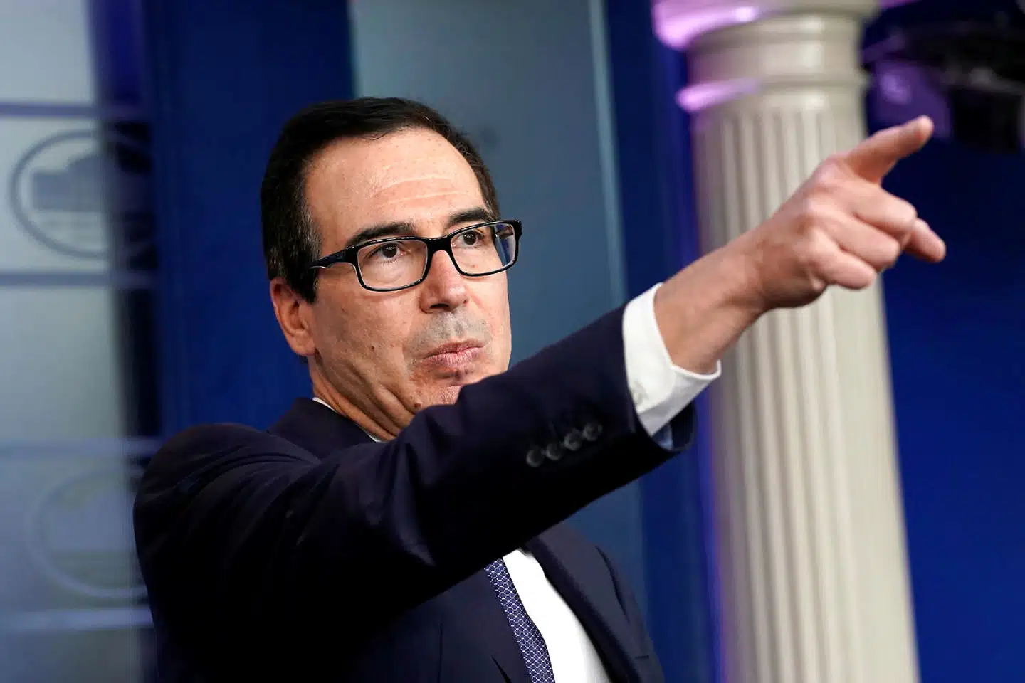 Arkivfoto: Robert Lighthizer, og finansminister Steve Mnuchin siger, at man har gjort fremskridt. På billedet ses finansminister Steve Mnuchin.