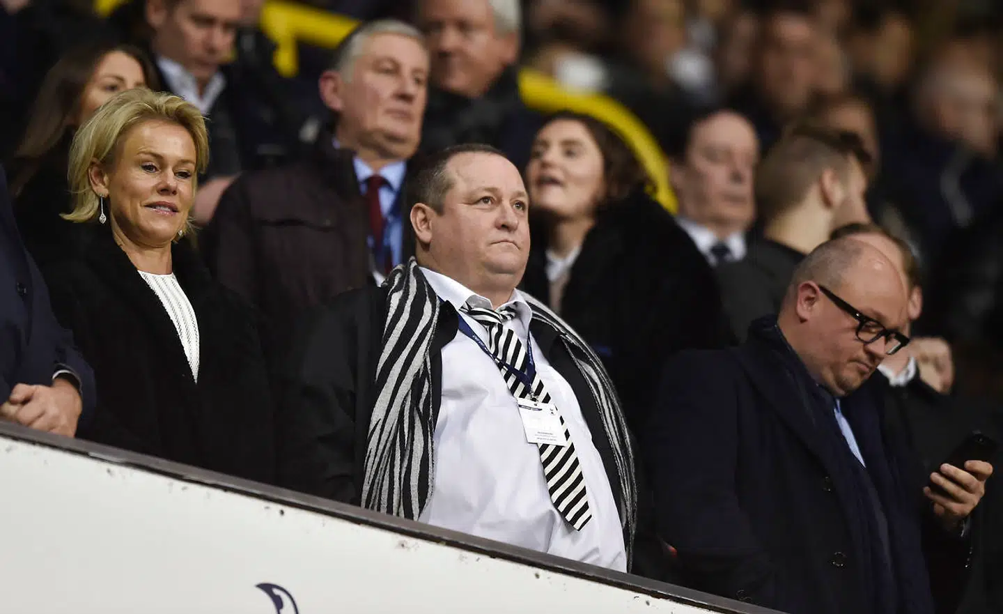 Mike Ashley ejer fodboldklubben Newcastle United.