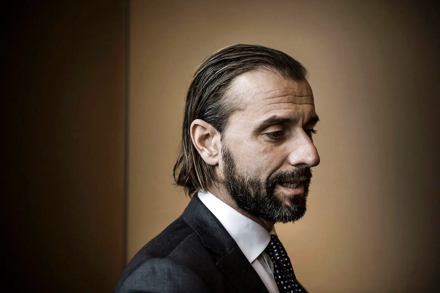 Morten Albæk, direktør i Voluntas, er god til at sælge varm luft.