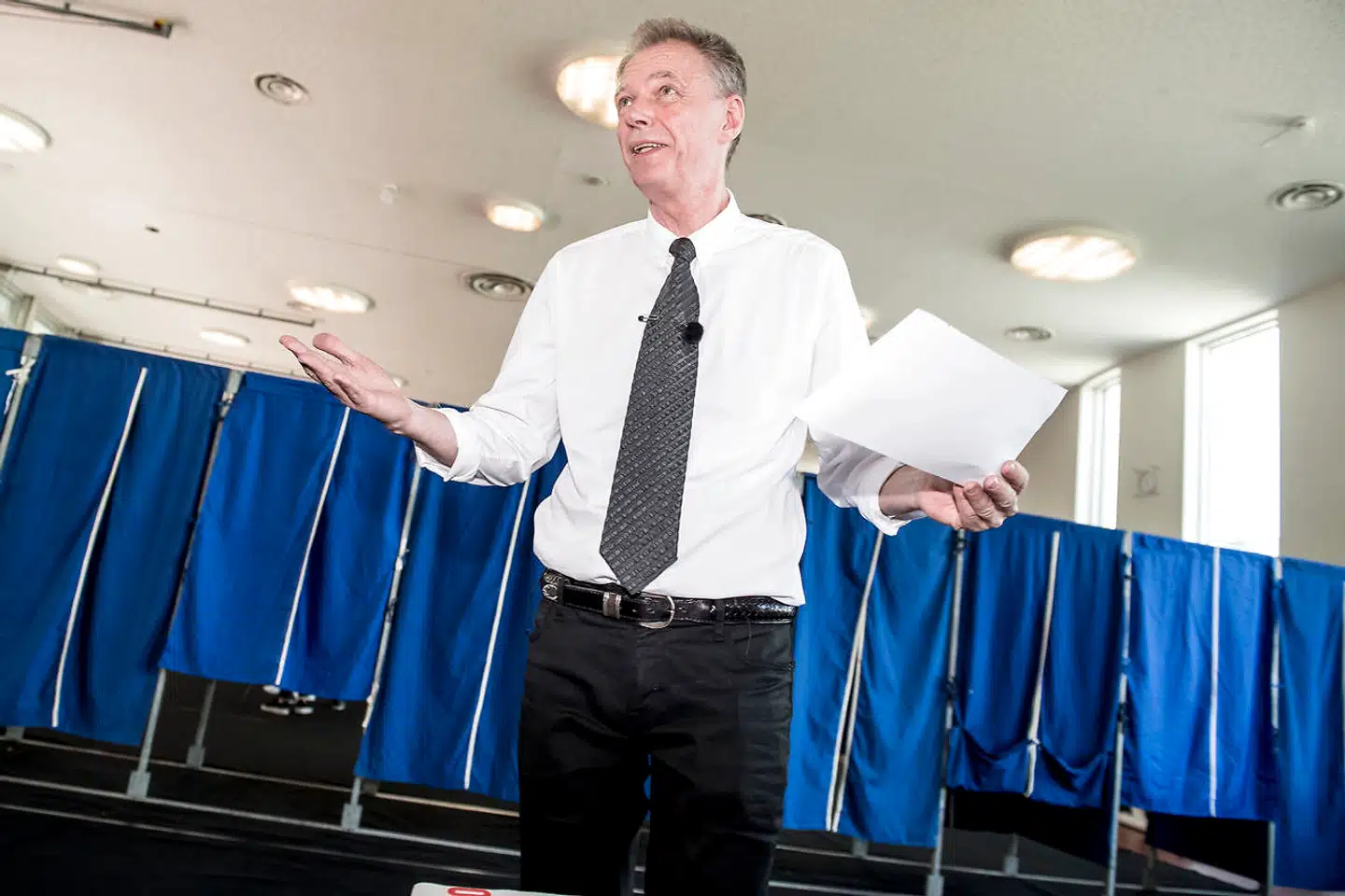 Klaus Riskær Pedersen fortryder, at han efter valgkampen tidligere i år udelukkede muligheden for genopstilling for sit parti.