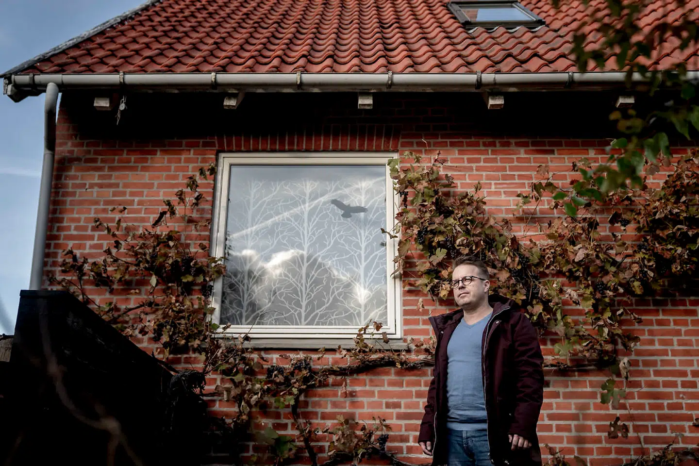 Martin Vendel Nielsen, som bor i Virum, er en af de 80.000 boligejere, som har fået en prøvevurdering af sin ejendom.