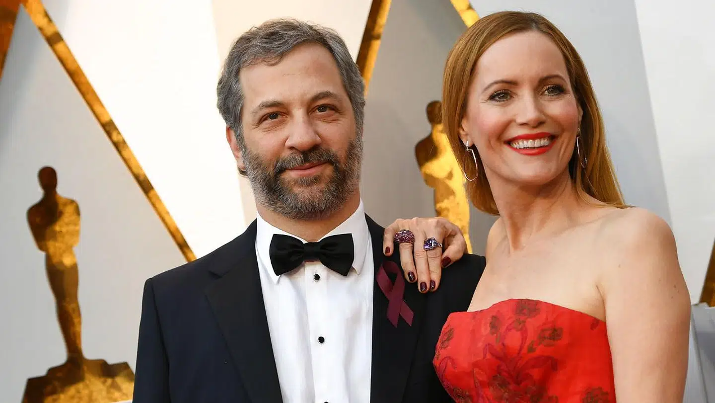 Filmskaberen Judd Apatow er blevet sur på Netflix. Her stiller han op for fotograferne under det amerikanske Oscar-show i 2018.