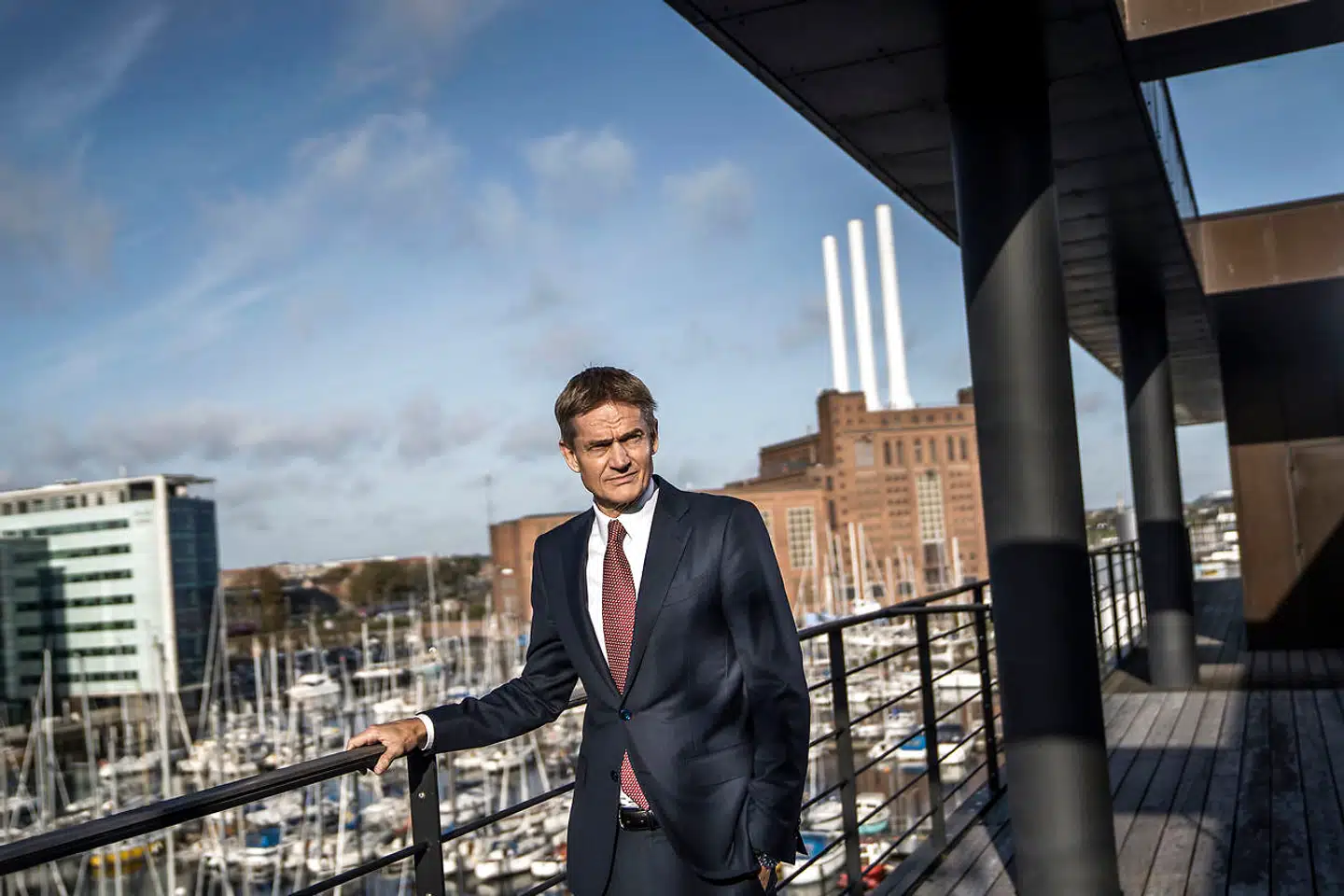 Torben Carlsen står som CEO i spidsen for rederiet DFDS, der på trods af Brexit og uro i Tyrkiet leverede et rekordstort overskud i 2018.