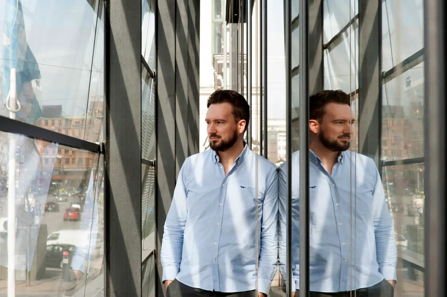 Med i handlen får Falcon.io en »uvurderlig« databank samt 60 medarbejdere med mange års ekspertise inden for markedsføring på sociale medier. Det er ansatte, som stifter og CEO hos Falcon.io Ulrik Bo Larsen ikke selv ville kunne gå ud og ansætte, siger han. PR-foto.