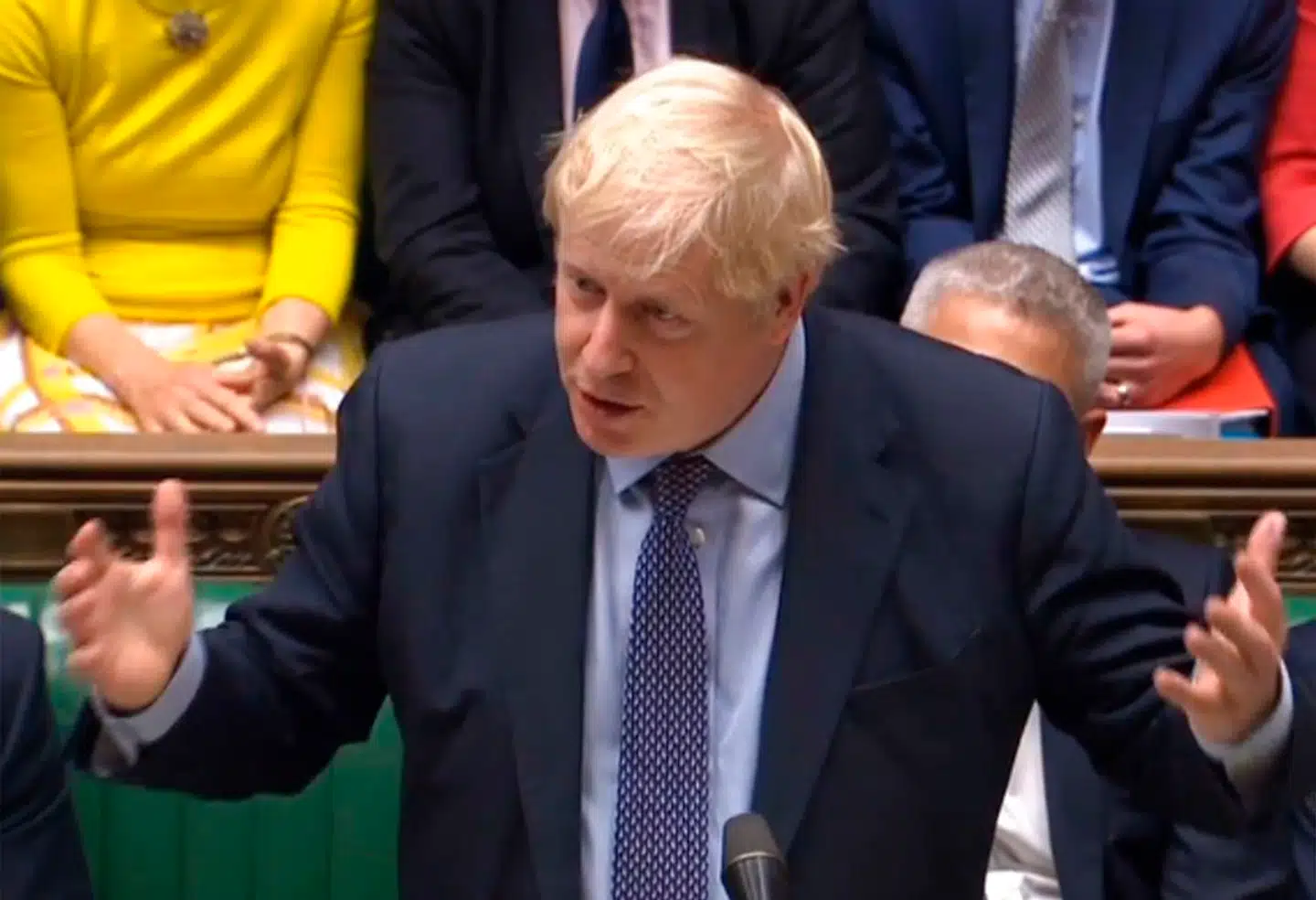 Boris Johnson var ikke slået ud af nederlaget, og som han sagde i Underhuset bagefter: »Jeg har hverken mistet modet eller humøret. Vi vil få Brexit til tiden.«