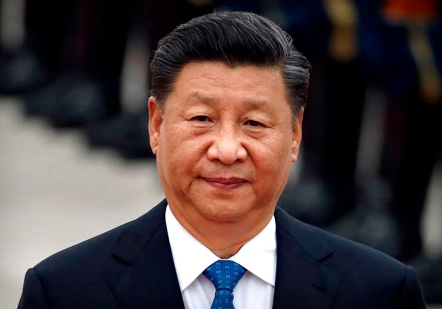 Arkivfoto af Kinas øverste leder, Xi jinping. (Mark Schiefelbein / POOL / AFP)