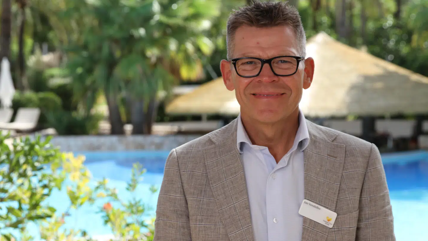 Topchef i Spies Jan Vendelbo er fortrøstningsfuld, når det gælder selskabets fremtid.