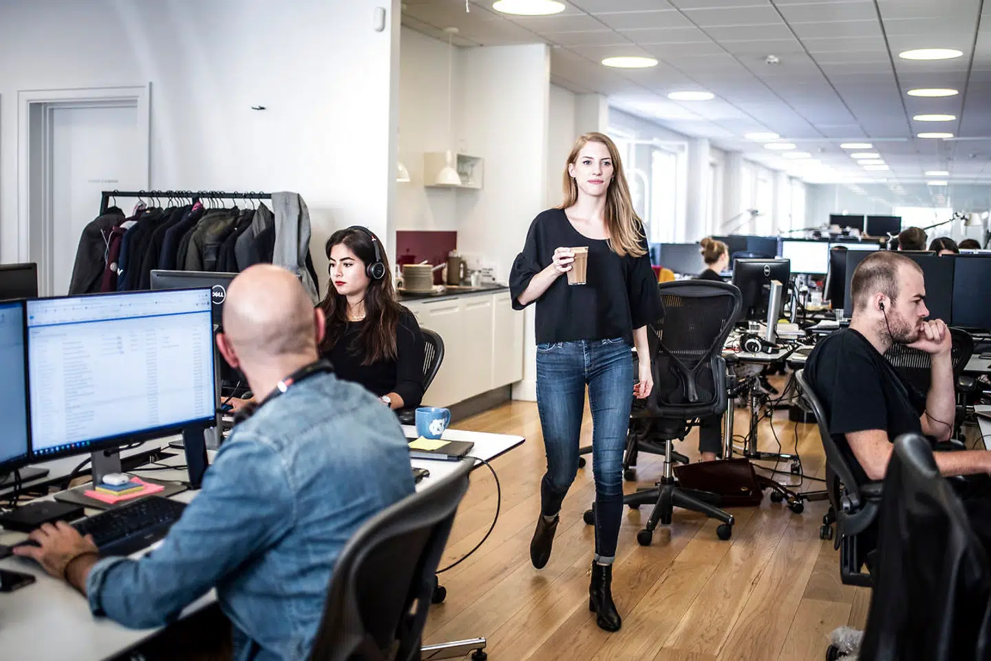 Templafy har hovedkontor midt København, hvor både danske og udenlandske medarbejdere holder til. Arkivbillede.