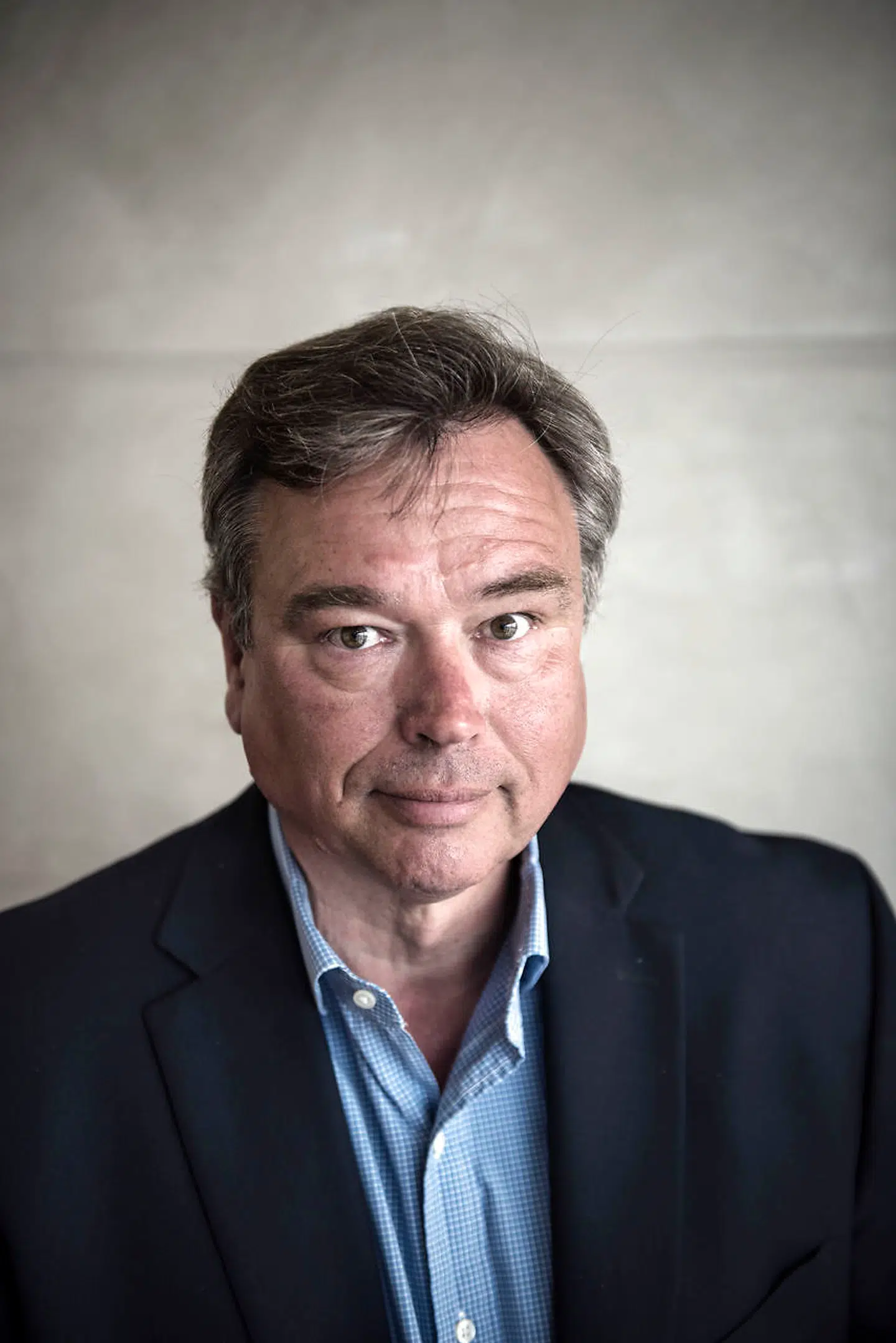 Portræt af Novozymes administrerende direktør Peder Holk Nielsen