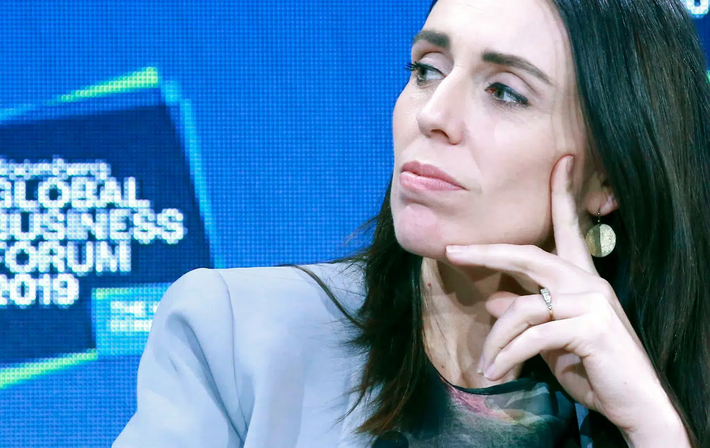 Jacinda Ardern.