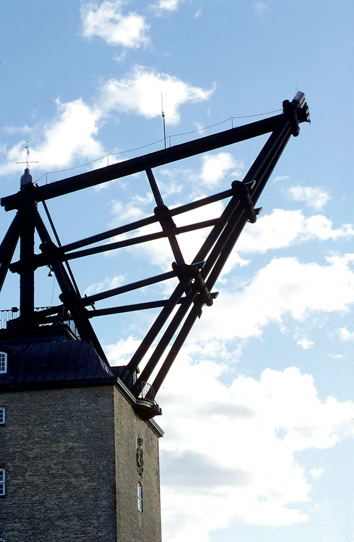 Mastekranen på Holmen.