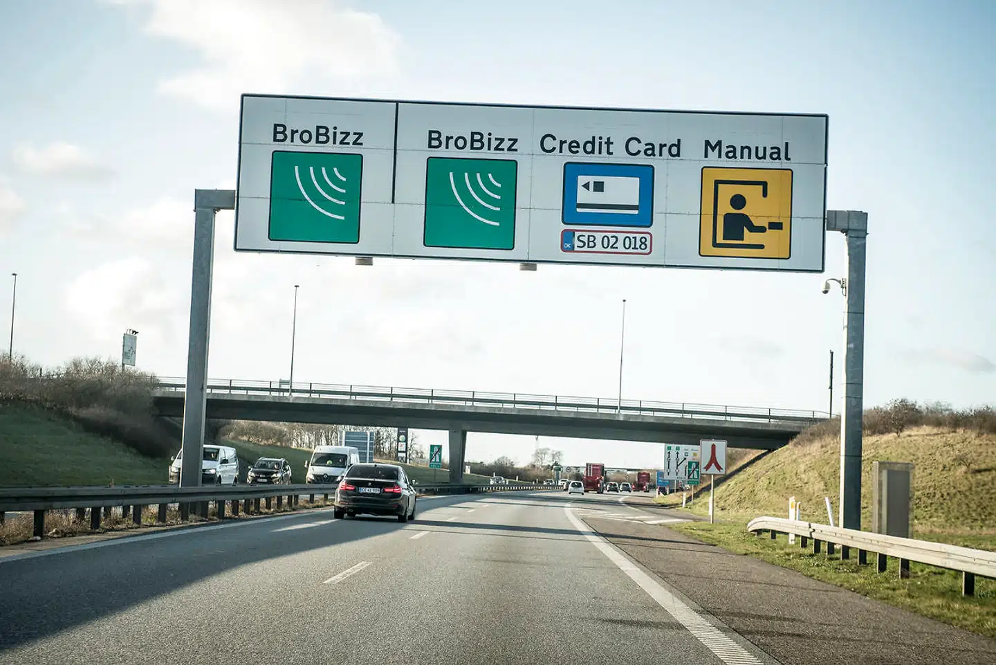 Arkivfoto. Storebæltsbroen.