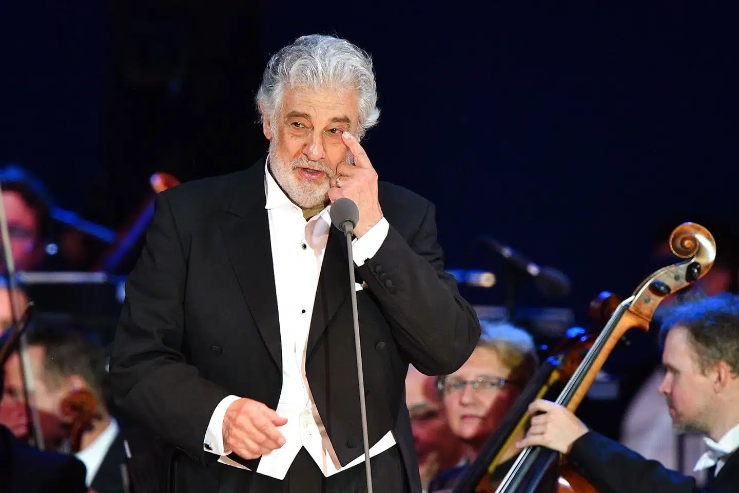Plácido Domingo har været gift gennem det meste af en menneskealder.