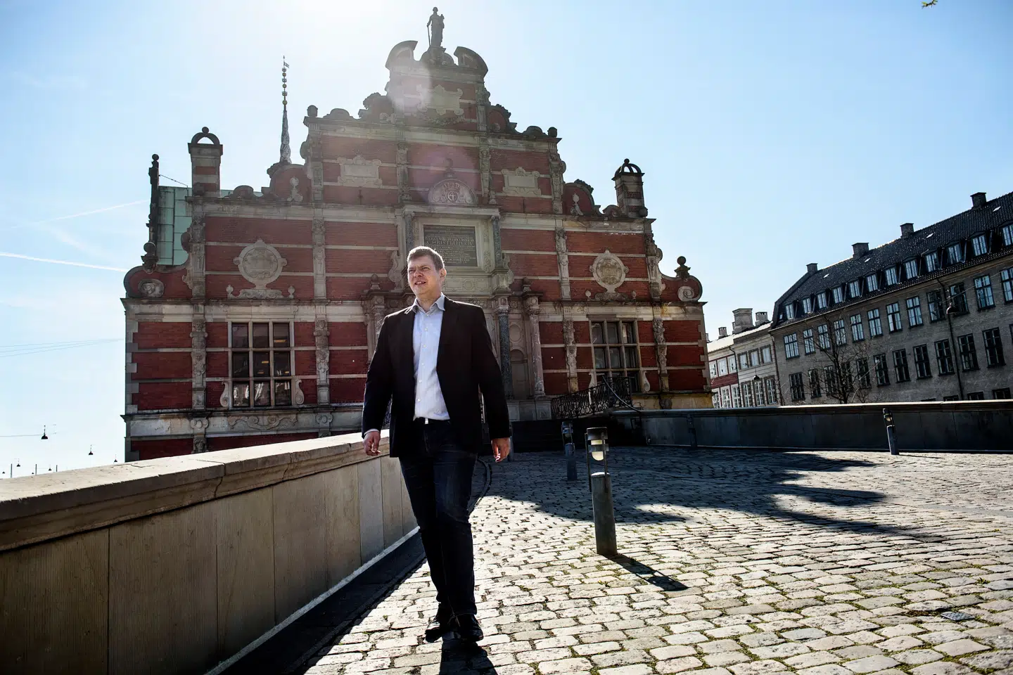 Regeringen ønsker en hårdere beskatning af virksomheder ved generationsskifte, så det er op ad bakke for EjendomDanmark og adm. direktør Jannick Nytoft, der tværtimod har det som et stort mål at få lempet de for ejendomsselskaber særligt høje afgifter. Foto: Niels Ahlmann Olesen, Scanpix